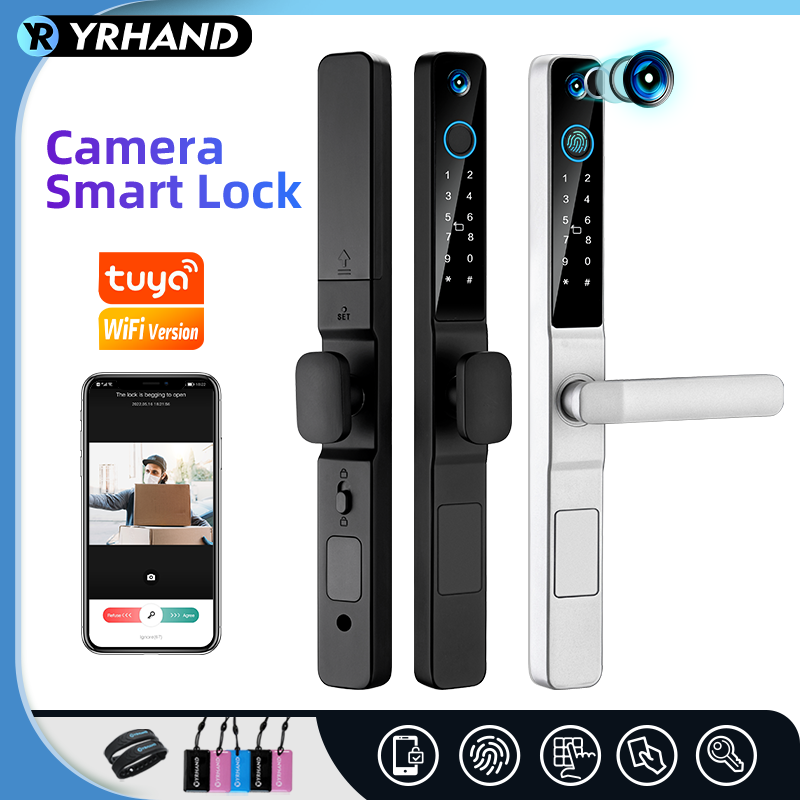 Smart Garden Door Lock - Yrhand Ip66 Keyless Cat 'S Eye