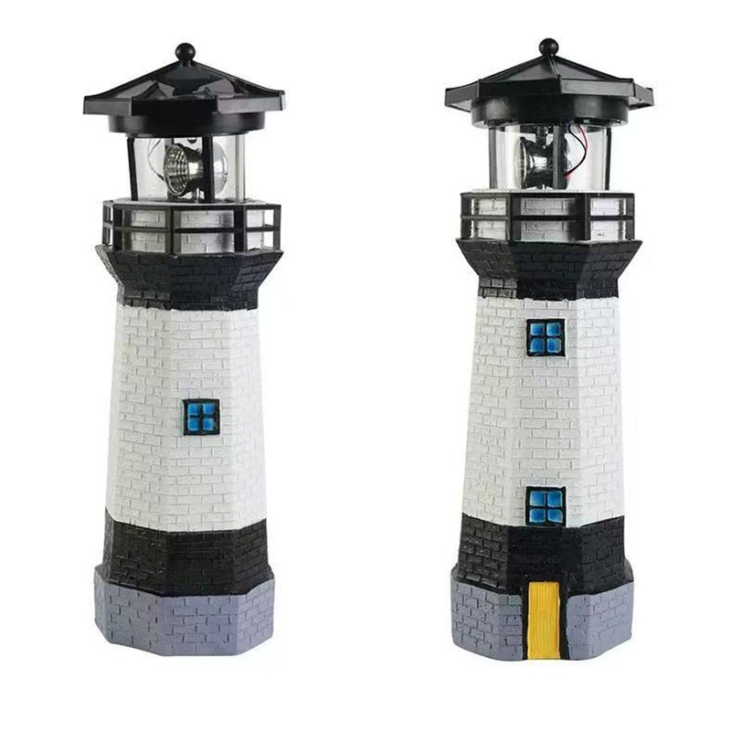 Smart Garden Fence - LED-licht tuinhek tuin vuurtoren vorm zonne-buitenversiering