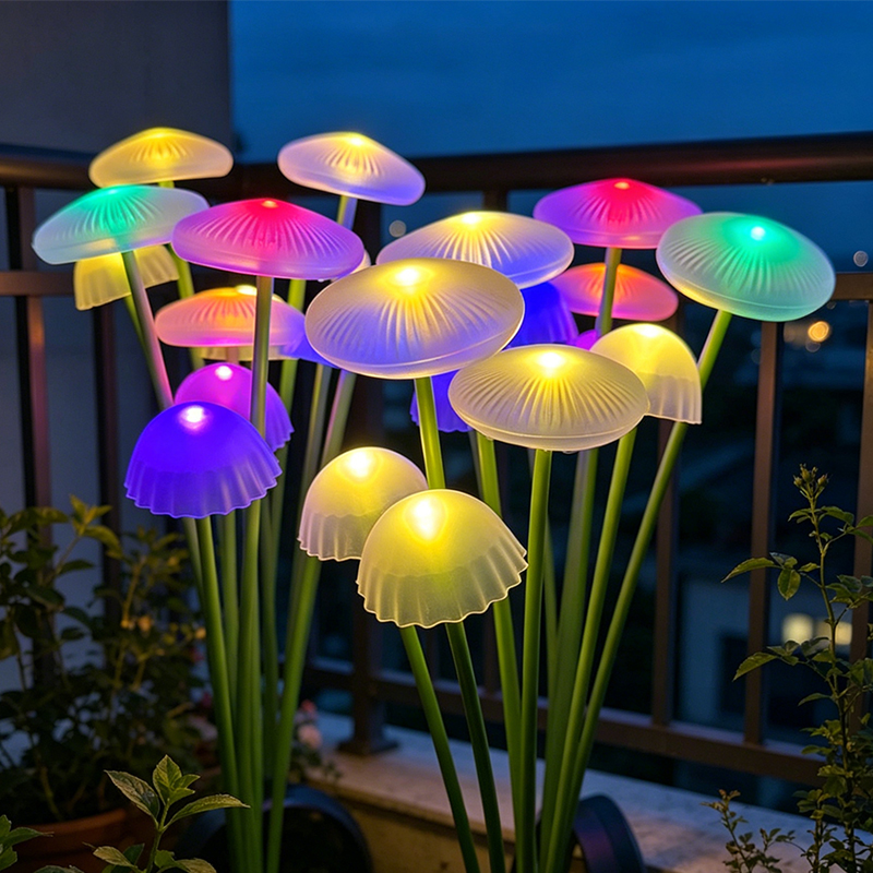 Smart Garden Light Camera - Solar Jellyfish Mushroom Lights LED buitenlandschapverlichting