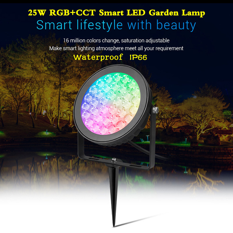 Smart Garden Led Lights - 2100LM 25W RGB CCT Smart Outdoor