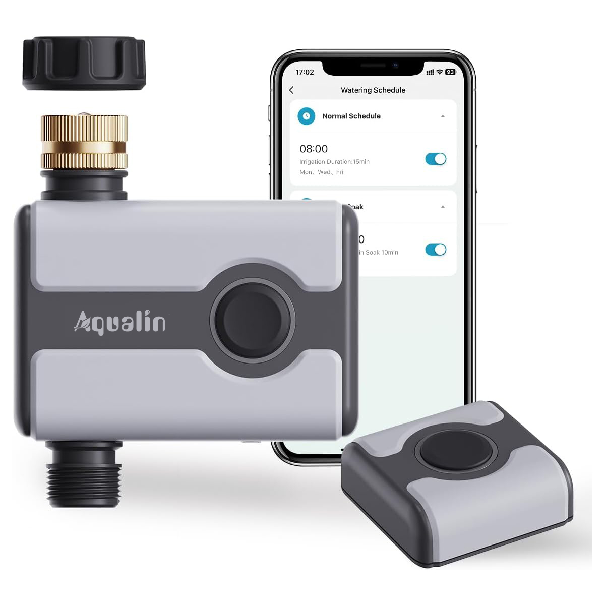 Smart Garden Hose Timer - Aqualin WiFi Watertimer Tuya Smart Irrigatiesysteem