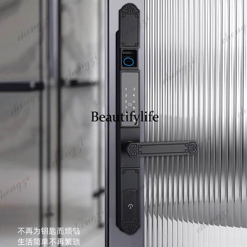 Smart Garden Door Lock - Slimme deurvergrendeling Gebroken brug aluminiumlegering slimme