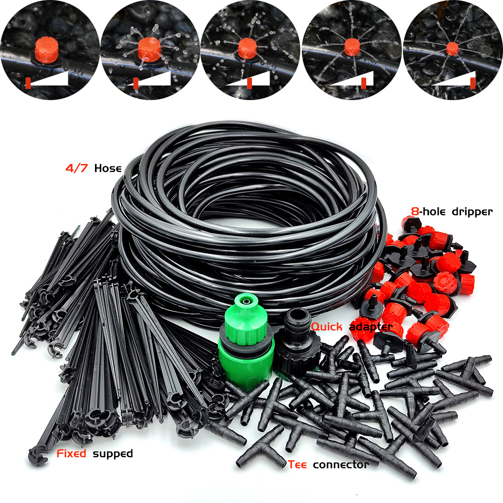 Smart Garden Hose Timer - Broeikas 15M-30M Diy Druppelirrigatie Systeem Automatische