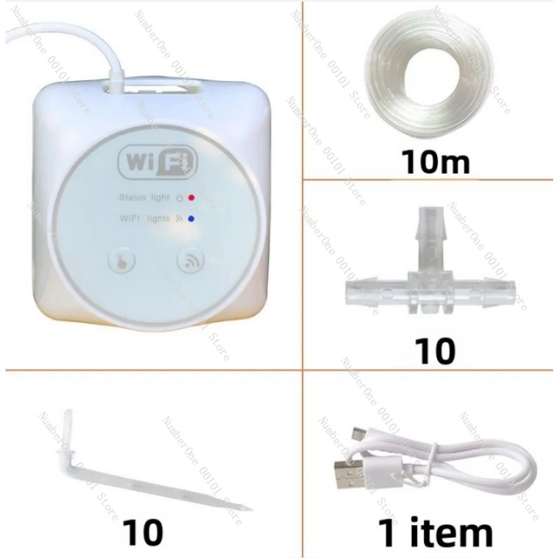 Smart Garden Gadgets - WiFi-afstandsbedienbaar automatisch bewateringssysteem druppelirrigatie slimme timer