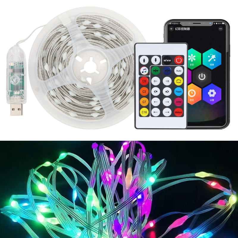 Smart Garden Led Lights - 10M LED-kerstverlichting Fairy String Light Smart