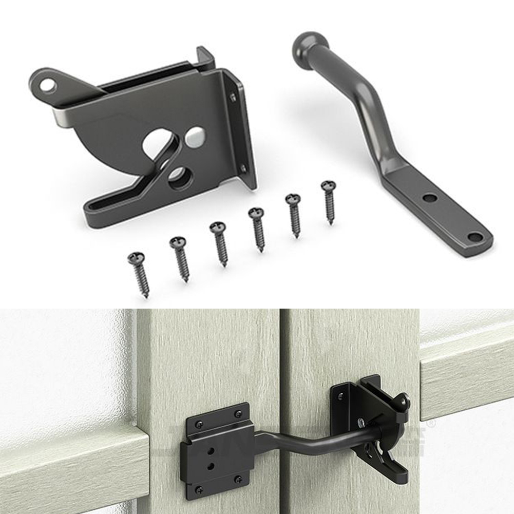 Smart Garden Fence - Automatische poortgrendel met bout voor weide,