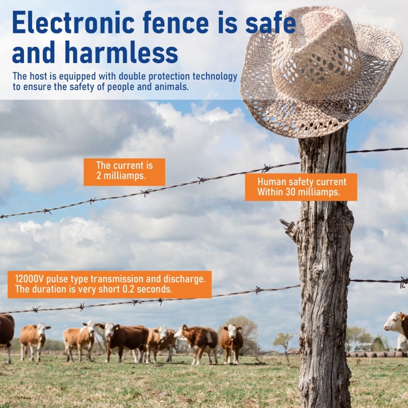 Smart Garden Fence - GYTB-Smart 12V waterdichte elektrische omheining, elektrische