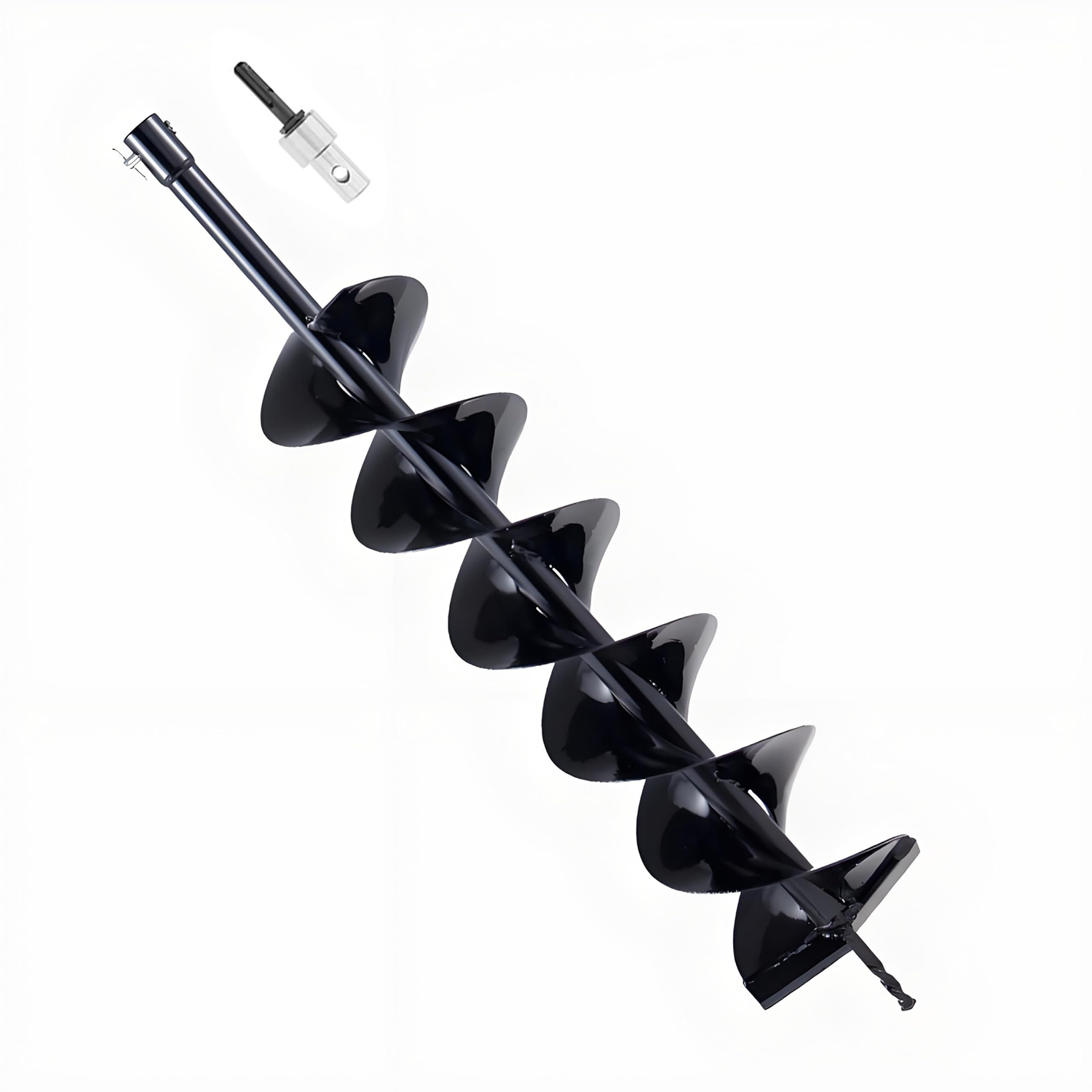 Smart Garden Fence - Tuin-aardboorboor 15×80cm spiraalvormige gatboor voor het