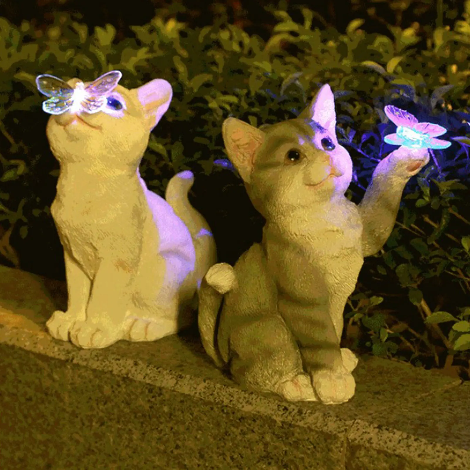 Smart Garden Light Camera - Outdoor Kat Sculptuur Beeldje Hanger Tuin