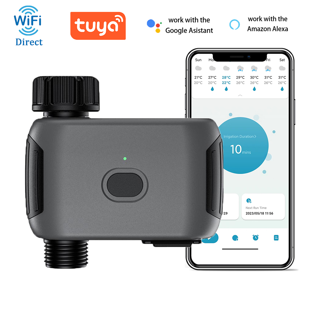 Smart Garden Hose Timer - Insoma Wifi Sprinkler Timer Automatisch irrigatiesysteem