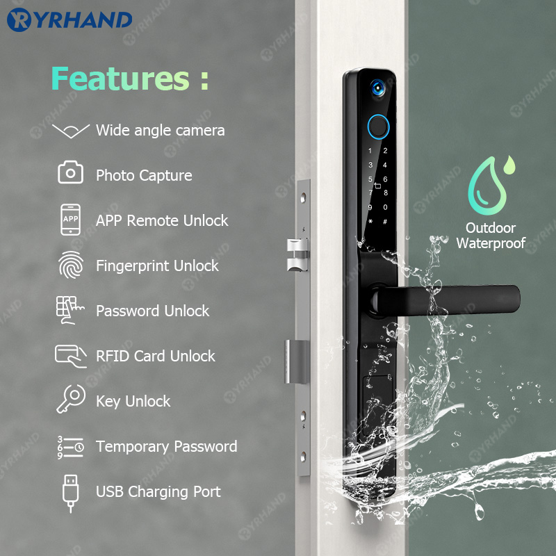 Yrhand Ip66 Keyless Cat 'S Eye - Smart Garden Door Lock recensie en prijs