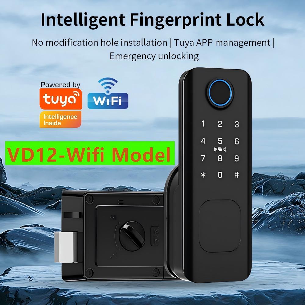 Wifi-vingerafdruk waterdicht b - Smart Garden Door Lock recensie en prijs