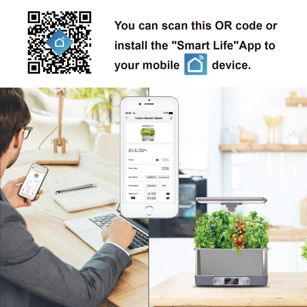 Tuya WiFi Indoor Tuin Hydoponi - Smart Garden Led Lights recensie en prijs