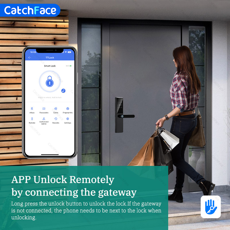 Bluetooth Vingerafdruk Deurslo - Smart Garden Door Lock recensie en prijs