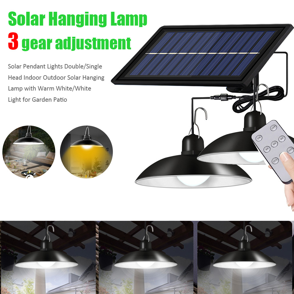 Zonne-hanglamp met dubbele kop - Smart Garden Led Lights recensie en prijs