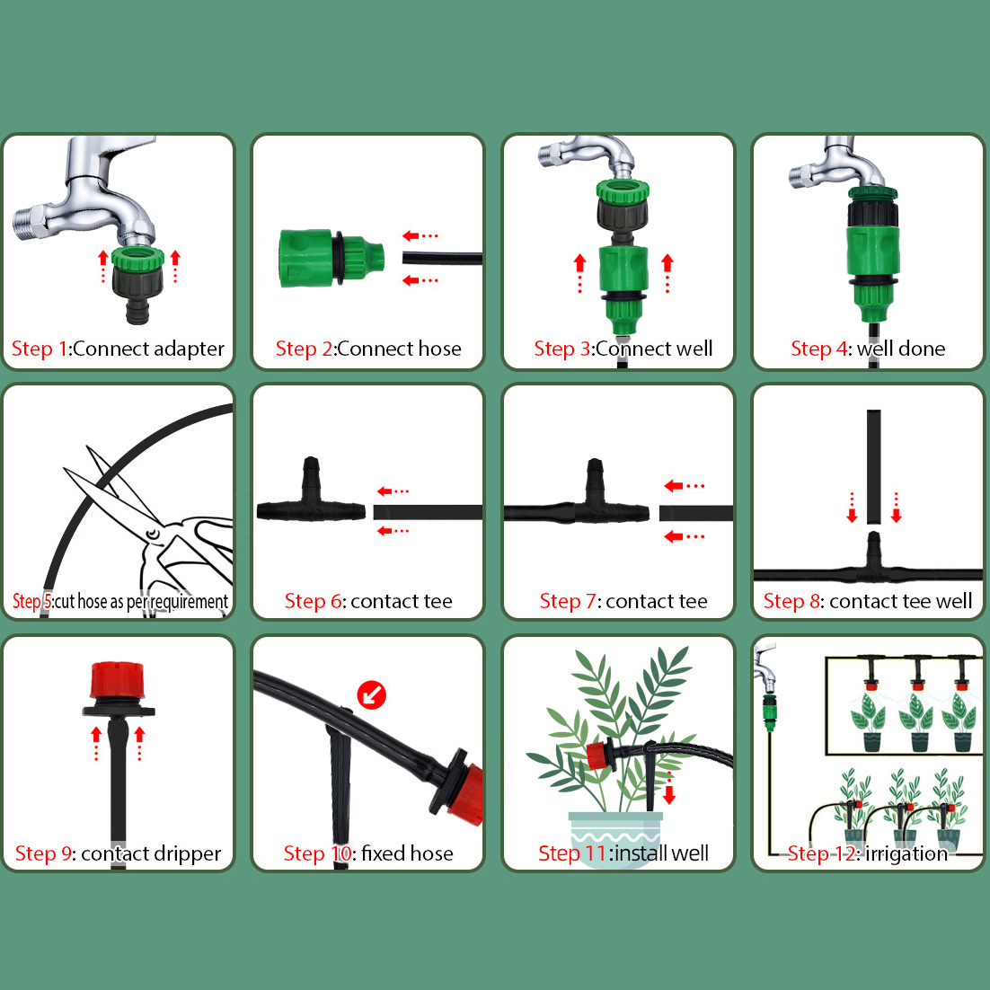 Broeikas 15M-30M Diy Druppelir - Smart Garden Hose Timer recensie en prijs