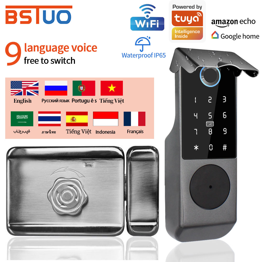 TUYA WIFI Smart Deurslot Vinge - Smart Garden Door Lock recensie en prijs