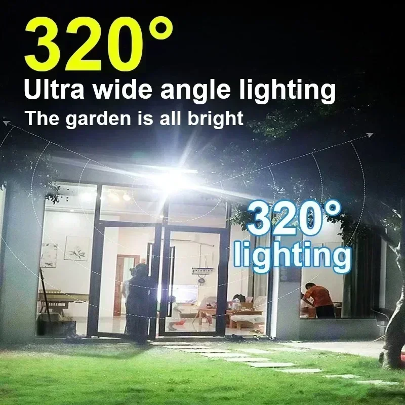 12000LM krachtige zonne-wandla - Smart Garden Light Camera recensie en prijs