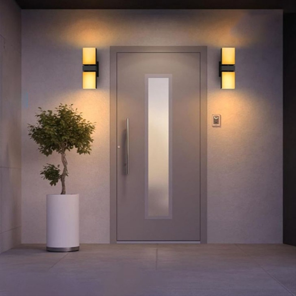 AA19 LED Wandlamp Dubbele Kop  - Smart Garden Fence recensie en prijs