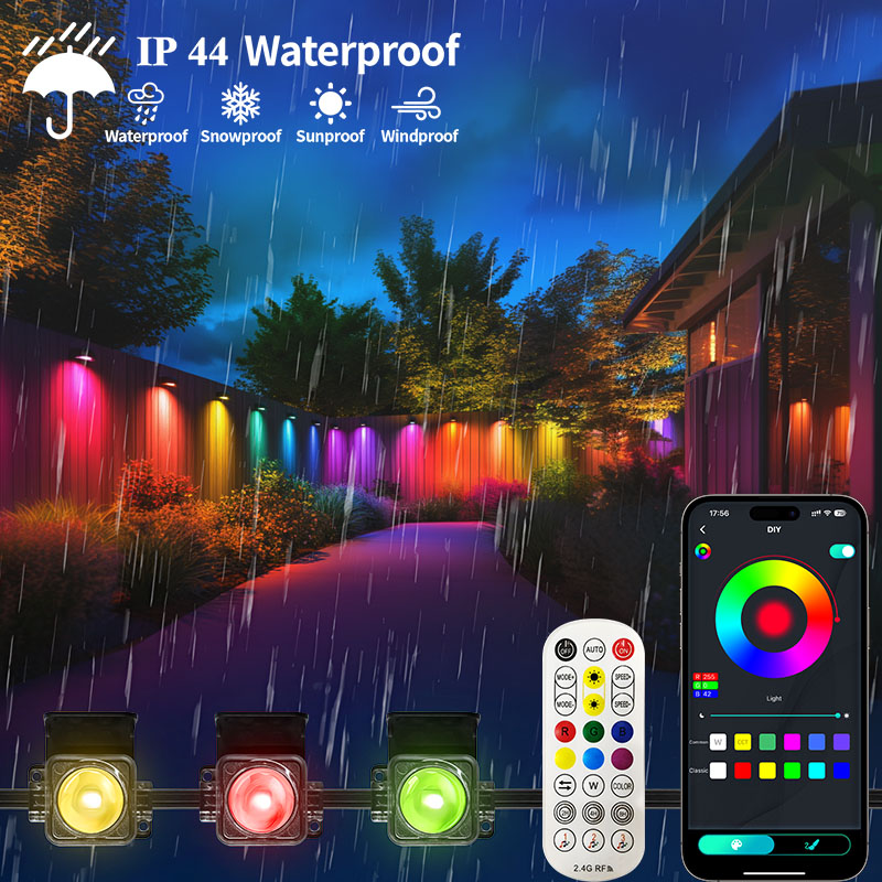 Permanente buiten RGBCW dakran - Smart Garden Led Lights recensie en prijs