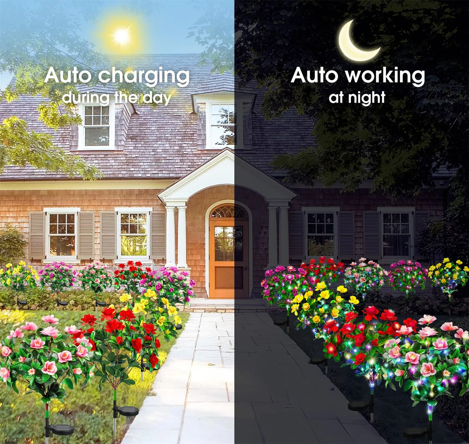 Nieuwe LED waterdichte zonne-a - Smart Garden Light Camera recensie en prijs