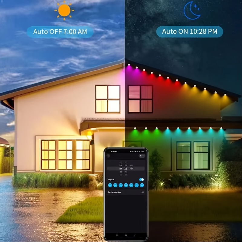 150ft 100ft 50ft permanente bu - Smart Garden Led Lights recensie en prijs