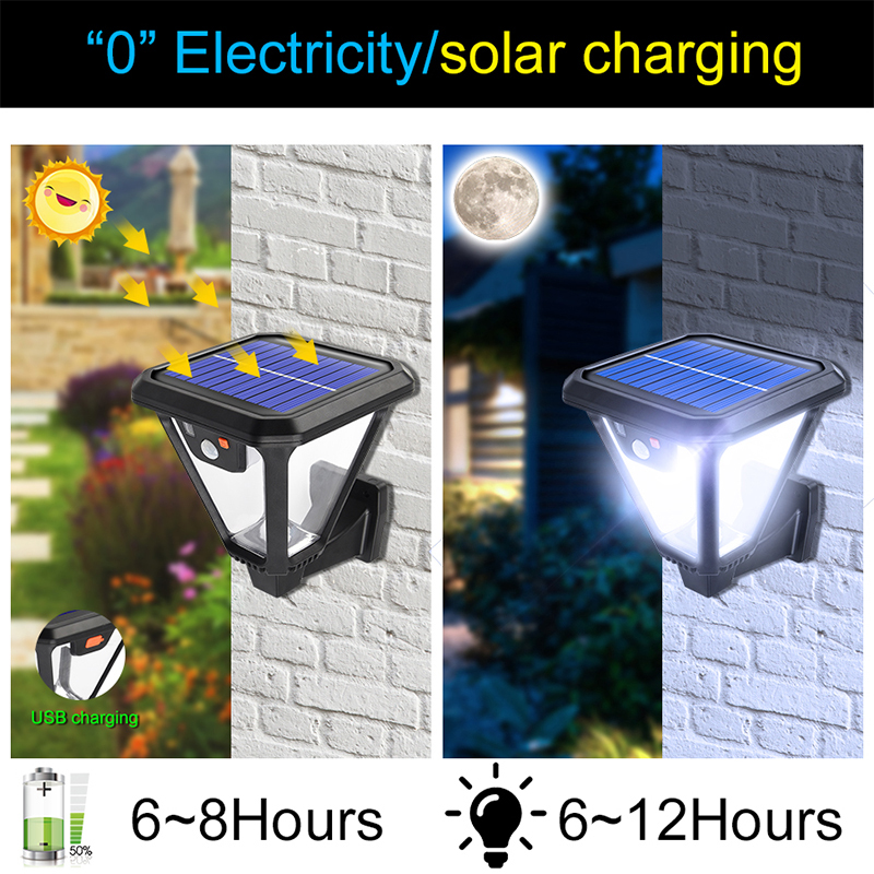 Wandlamp op zonne-energie, wat - Smart Garden Led Lights recensie en prijs