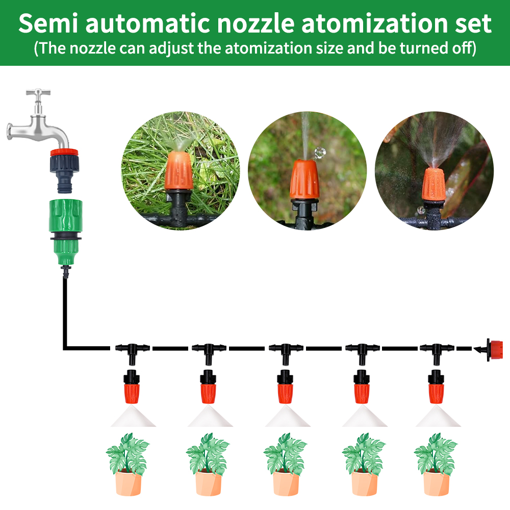 Fog Nozzles Irrigatie Kit 5M-2 - Smart Garden Hose Timer recensie en prijs