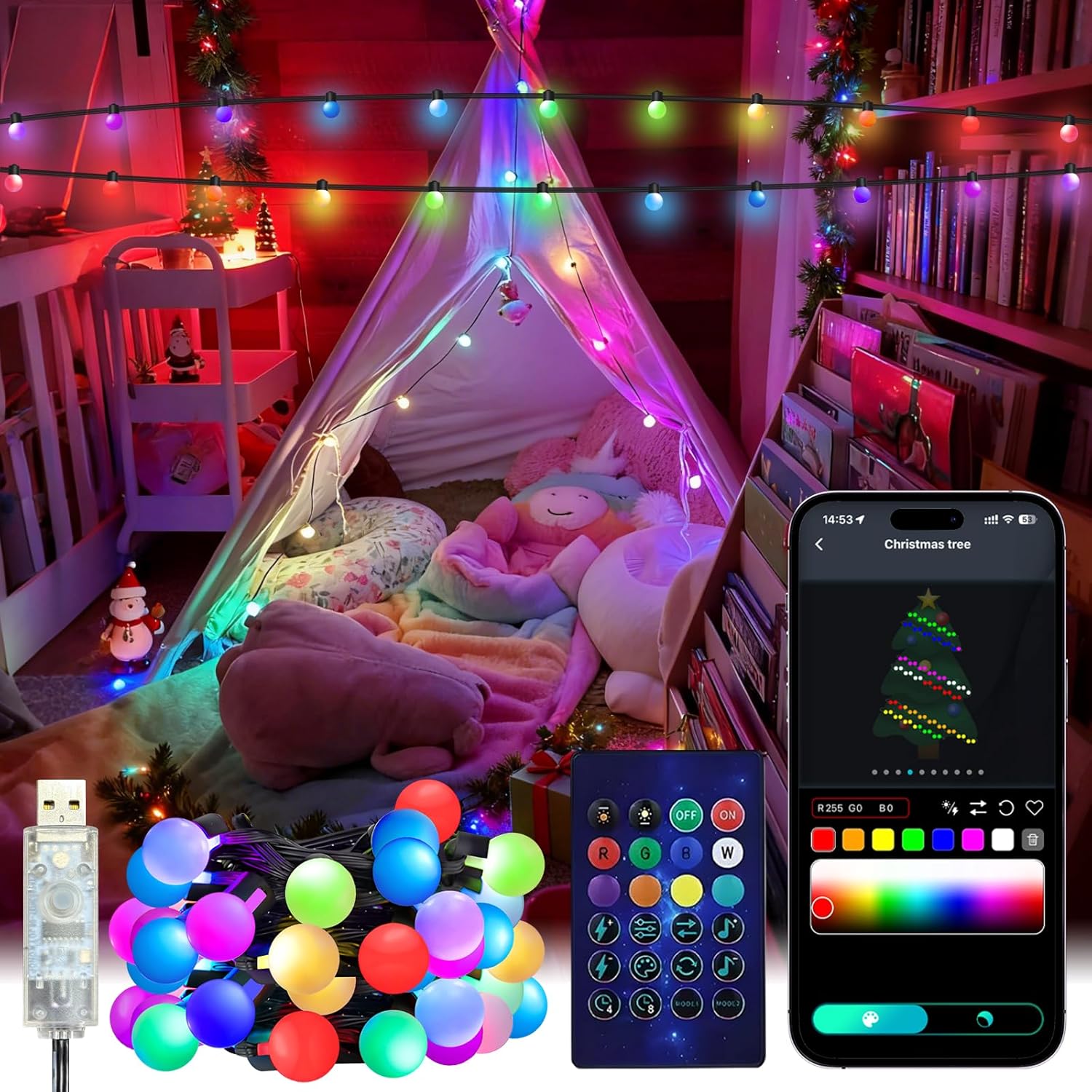 Smart Globe Lichtslingers 5/10 - Smart Garden Led Lights recensie en prijs