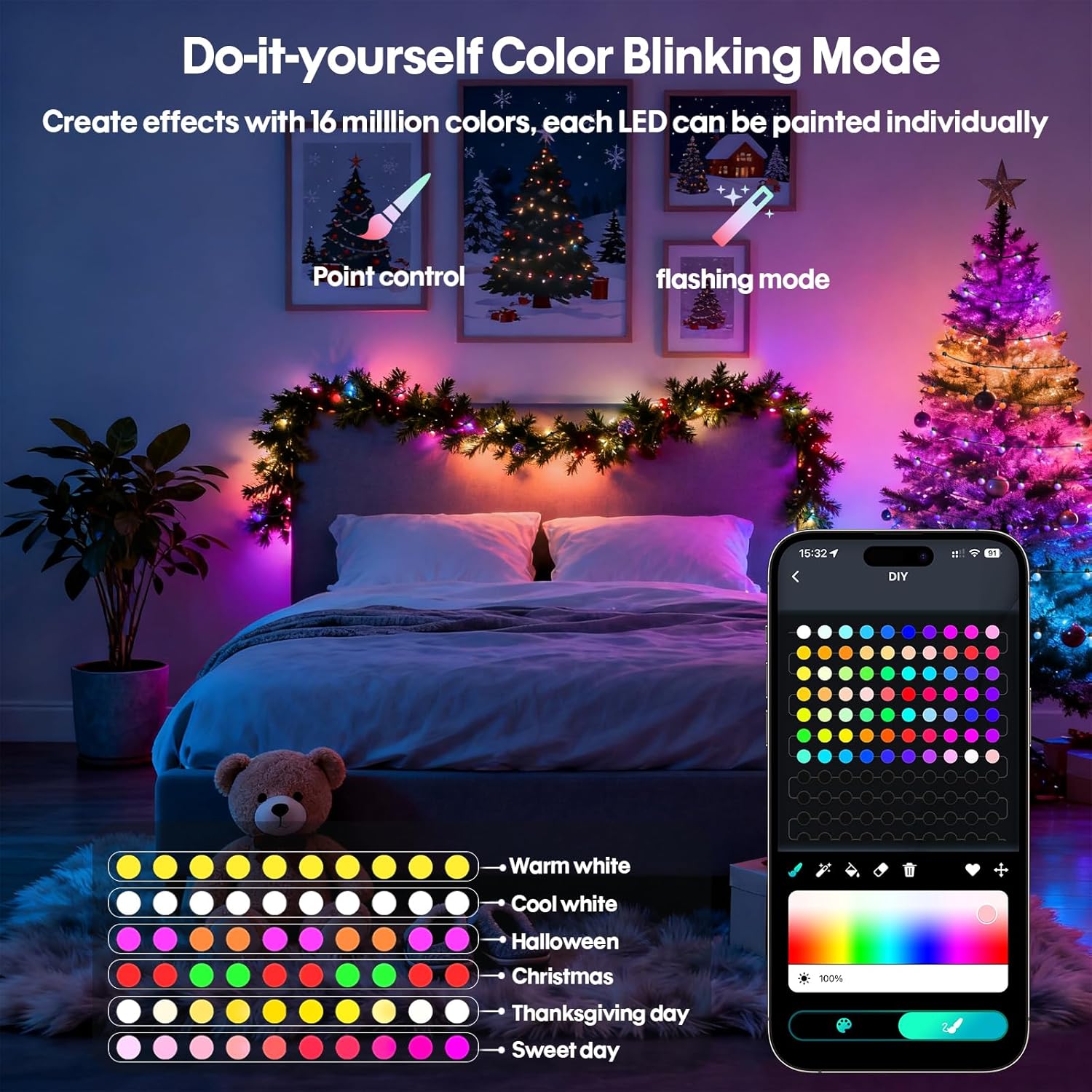 Smart Globe Lichtslingers 5/10 - Smart Garden Led Lights recensie en prijs