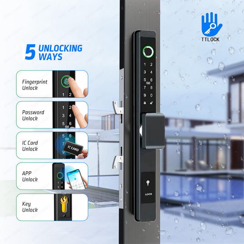 ZHDCOOKEY Biometrisch digitaal - Smart Garden Door Lock recensie en prijs