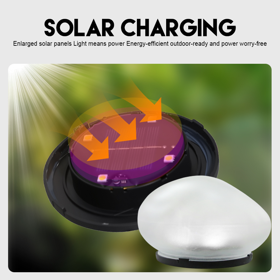 Solar Stone 4LED licht matglas - Smart Garden Light Camera recensie en prijs