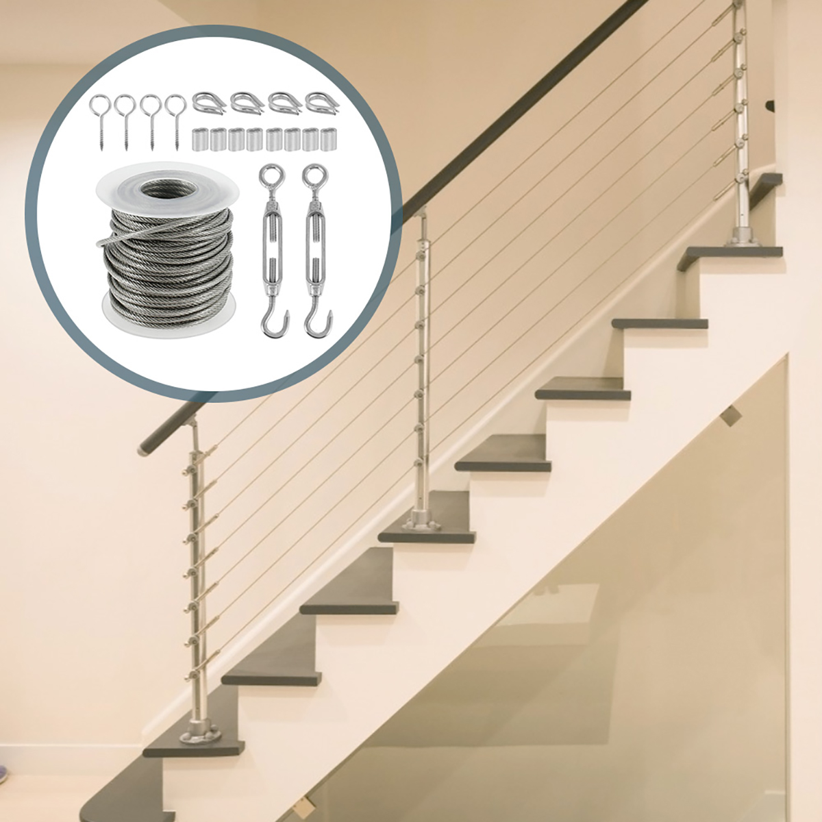 15M/30M Draad Kabel Touw Roest - Smart Garden Fence recensie en prijs