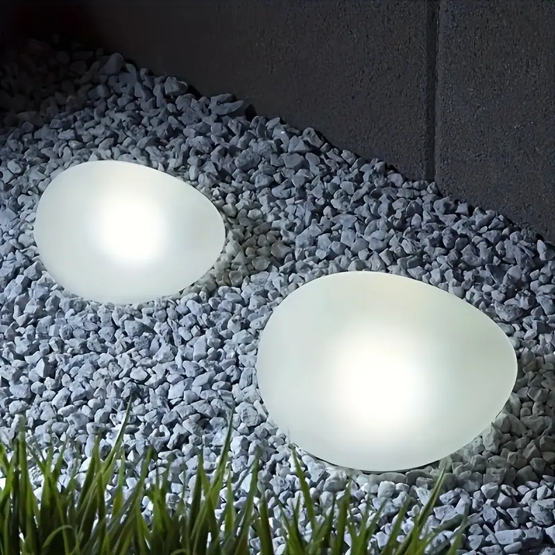 1/2Pack Solar Pebble Lights –  - Smart Garden Light Camera recensie en prijs