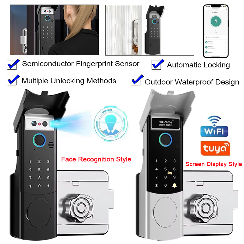 Tuya Wifi Vingerafdrukslot Wat - Smart Garden Door Lock recensie en prijs