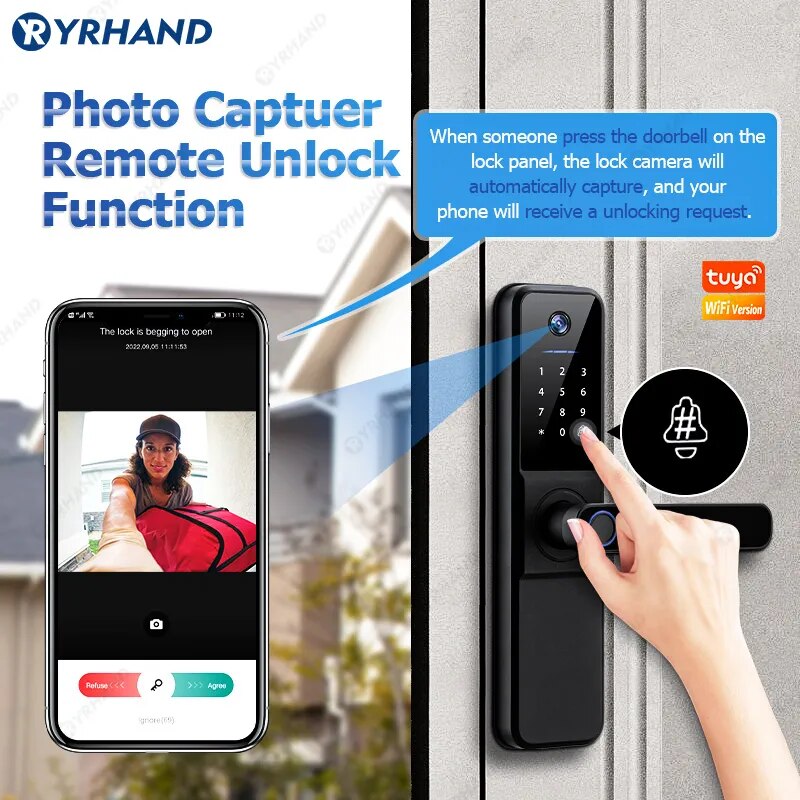 YRHAND H01 Fechadura Eletronic - Smart Garden Door Lock recensie en prijs