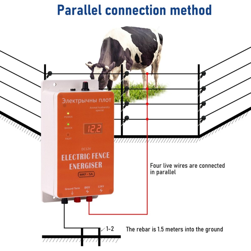GYTB-Smart 12V waterdichte ele - Smart Garden Fence recensie en prijs