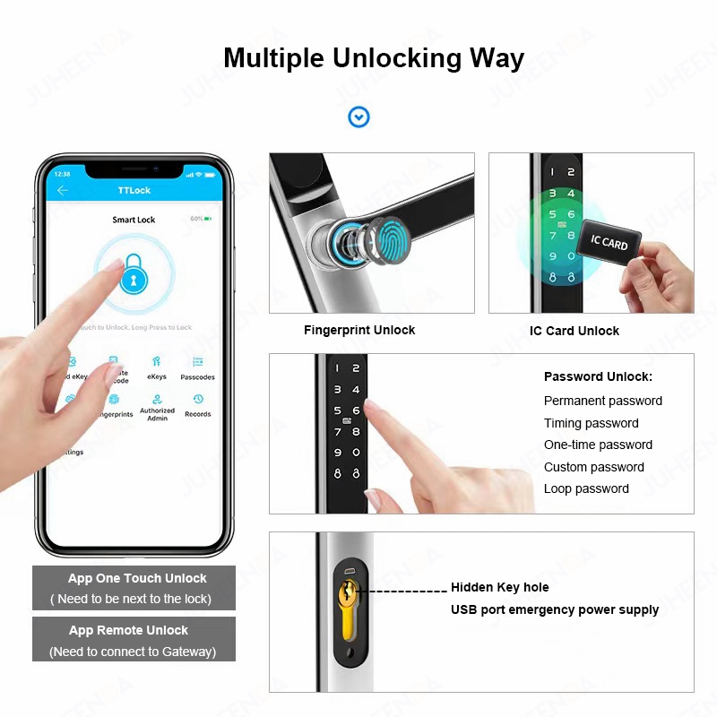 Ttlock App Smart Aluminium Deu - Smart Garden Door Lock recensie en prijs
