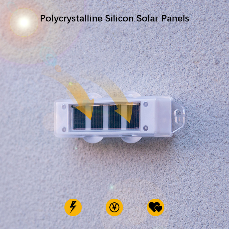 Pop 4-delige wandlampen op zon - Smart Garden Fence recensie en prijs